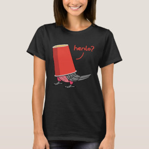 Parrot in een beker Henlo I Roos breekt Galah Cock T-shirt