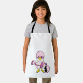 Parrot in eieren met Eggshell.PNG Schort (Insitu)