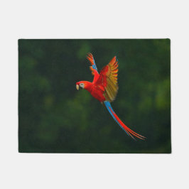 Parrot in vlucht deurmat