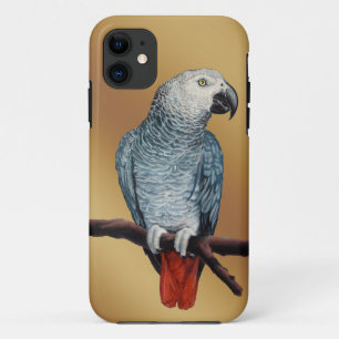 Parrot iPhone Case African Grey Parrot Mobile Hoes