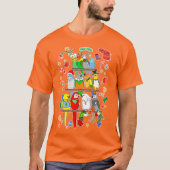 Parrot kerst Holly Jolly T-shirt (Voorkant)