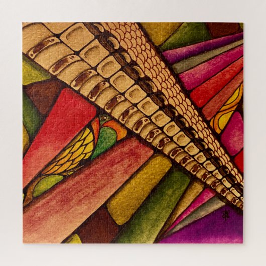 Parrot Legpuzzel (Verticaal)