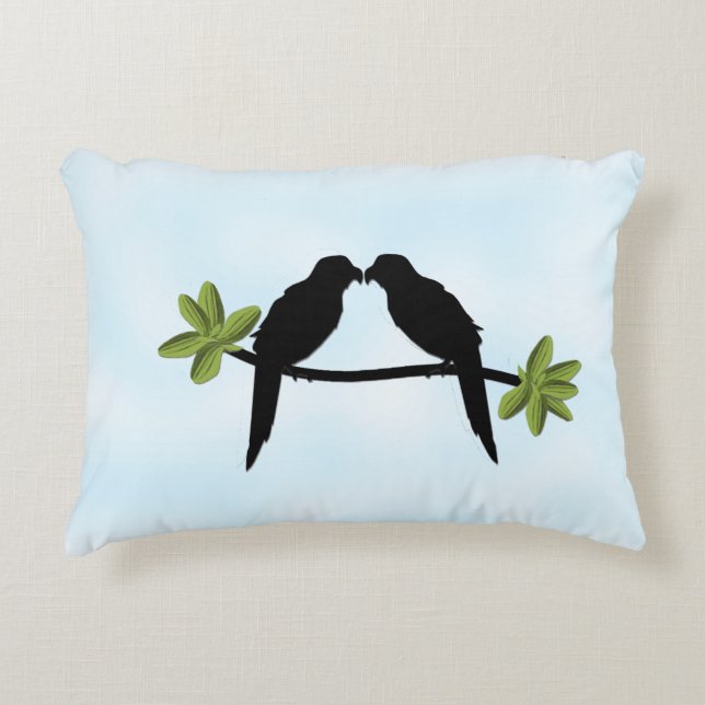 Parrot Love Accent Kussen (Voorkant)