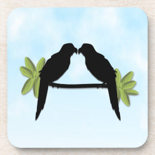 Parrot Love Bier Onderzetter