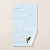 Parrot Love Monogramme (Serviette à main)