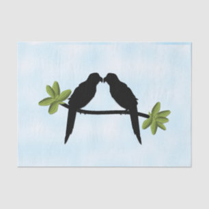 Parrot Love Tissuepapier