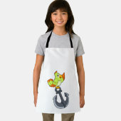 Parrot met Anchor Schort (Insitu)