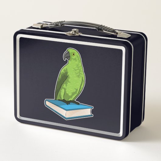 Parrot met Boek (Voorkant)
