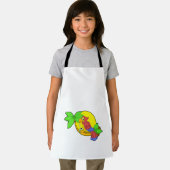 Parrot met Coconut Schort (Insitu)