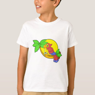 Parrot met Coconut T-shirt