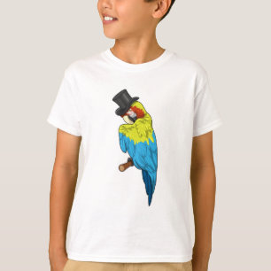 Parrot met Cylinder T-shirt