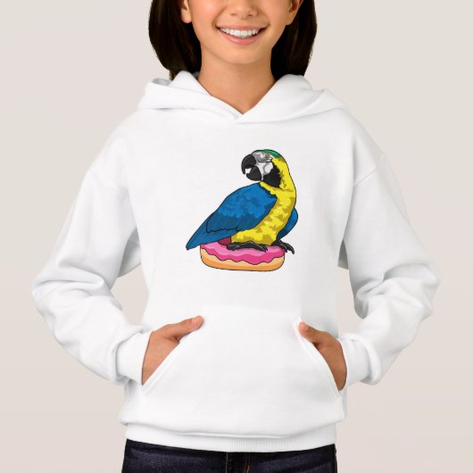 Parrot met Donut (Voorkant)
