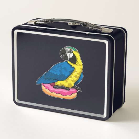 Parrot met Donut (Achterkant)