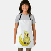 Parrot met Moon Schort (Insitu)