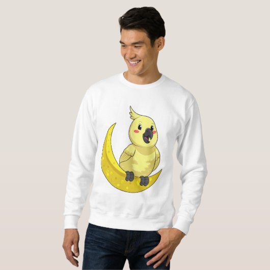 Parrot met Moon Trui (Voorkant volledig)