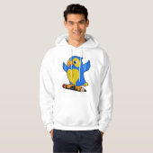 Parrot met potlood hoodie (Voorkant volledig)