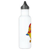 Parrot met rugzak waterfles (Links)