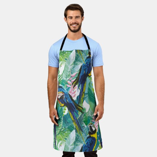 Parrot Oerwoud Bird  Schort (Gedragen)