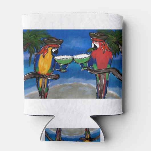 Parrot Pirates Blikjeskoeler (Achterkant)