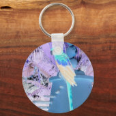 Parrot Pop Art Sleutelhanger (Voorkant)