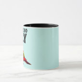 PARROT PUN FUNNY AMI CAFÉ MUG (Centre)