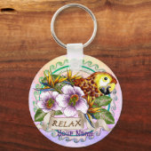 Parrot Relax Sleutelhanger (Voorkant)