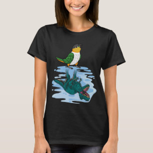Parrot & Rex Reflection I Black, met Caique T-shirt