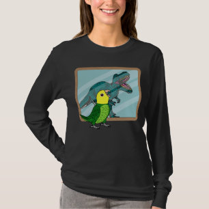 Parrot & Rex Reflection I Double Yellow in Ama T-shirt