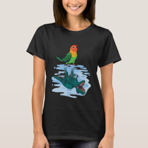 Parrot & Rex Reflection i Fischers Lovebird T-shirt