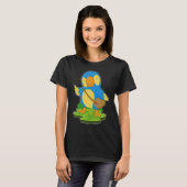 Parrot schoudertas t-shirt (Voorkant volledig)