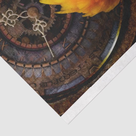 Parrot Steampunk 1 Decoupage papier (Detail)