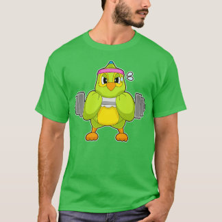 Parrot Sterkte training Dumbbell T-shirt