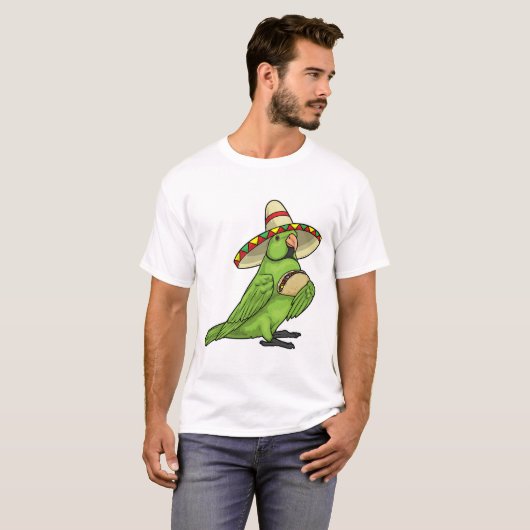 Parrot Taco T-shirt (Voorkant volledig)