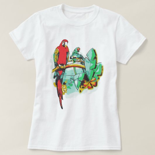 Parrot Trio T-shirt (Design voorkant)
