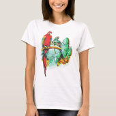 Parrot Trio T-shirt (Voorkant)