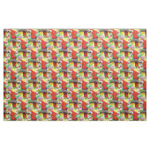 Parrot Tropical Pattern Stof (Fat Quarter)