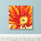 Parrot Tulip II Canvas Afdruk (Insitu (Houten vloer))