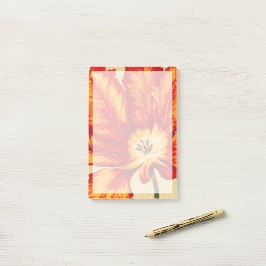 Parrot Tulip II Post-it® Notes (Op bureau)