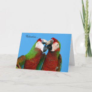 Parrot Valentijn Kaart