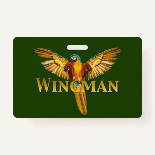 Parrot Wingman Badge (Voorkant)