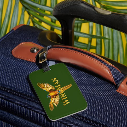 Parrot Wingman Bagagelabel (Voorkant Insitu 1)