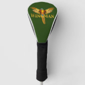 Parrot Wingman Golfheadcover (Voorkant)