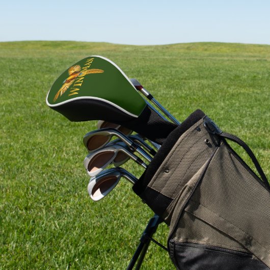 Parrot Wingman Golfheadcover (Insitu)