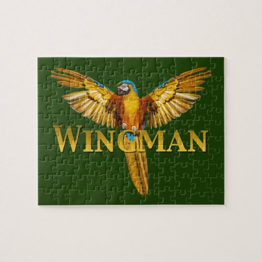 Parrot Wingman Legpuzzel (Horizontaal)