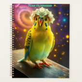 Parrot with Golden Crown Planner (Voorkant)