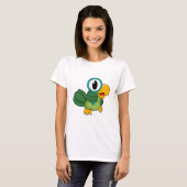 Parrot with Magnifying glass T-shirt (Voorkant volledig)