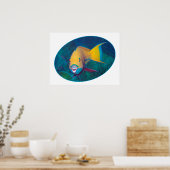 Parrotfish Underwaterphoto - Fotografisch ontwerp  Poster (Keuken)