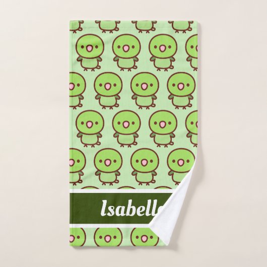 Parrotlet Pacifique femelle normale (Serviette à main)