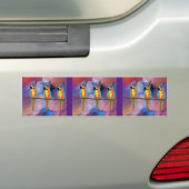 Parrots Bumpersticker (Op auto)