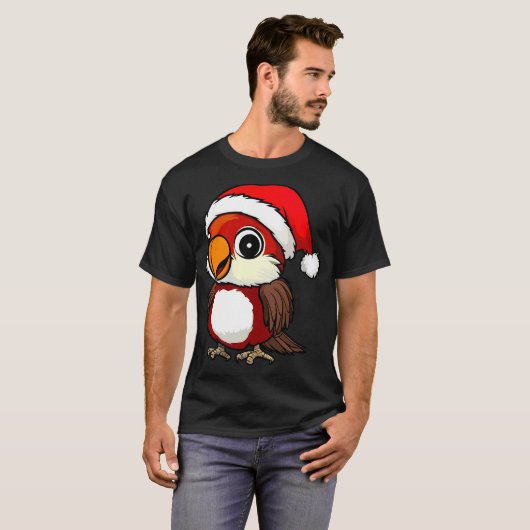 Parrots Christmas T-Shirt (Devant entier)